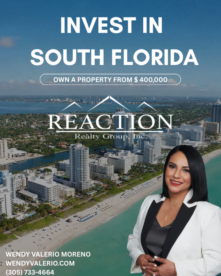Invest in South Florida with Wendy Valerio Moreno, Reaction Realty Group